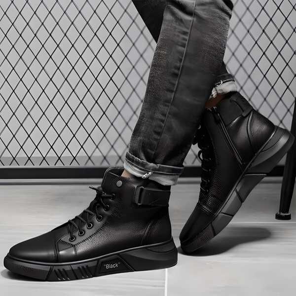 Men's Casual Boots Elegant Men’s Formal Shoes | Premium Lace-Up | Office Wear & Special Occasions