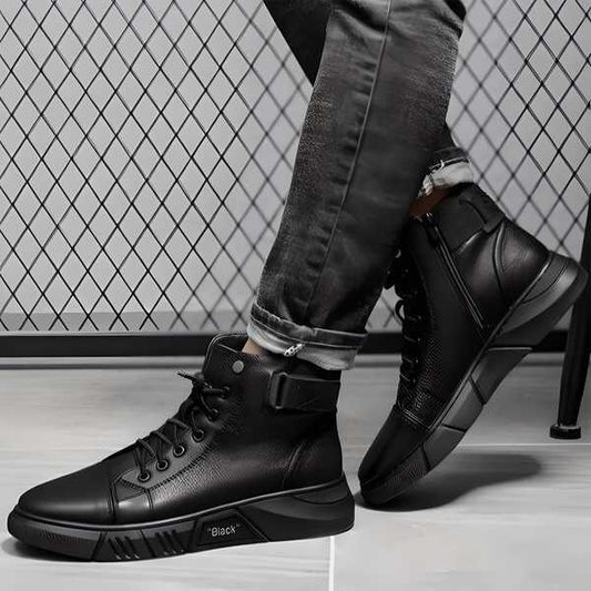 Men's Casual Boots Elegant Men’s Formal Shoes | Premium Lace-Up | Office Wear & Special Occasions