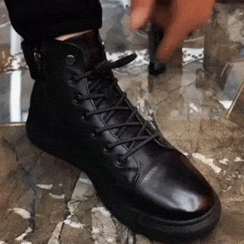 Men's Casual Boots Elegant Men’s Formal Shoes | Premium Lace-Up | Office Wear & Special Occasions