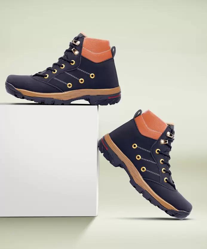 Elegant Men’s Formal Shoes | Premium Lace-Up | Comfortable Office & Party Wear. Trendy Dailywear Mens Casual Boots