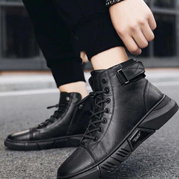 Men's Casual Boots Elegant Men’s Formal Shoes | Premium Lace-Up | Office Wear & Special Occasions