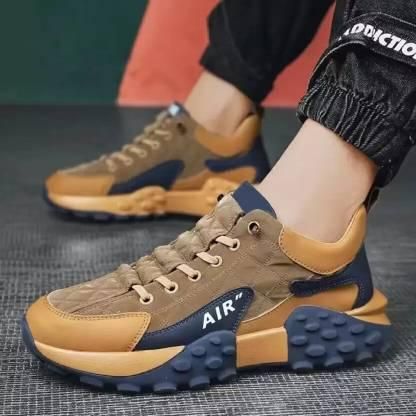 Urban Elite Sneakers. Men's Casual Shoes Thick Base Sneakers