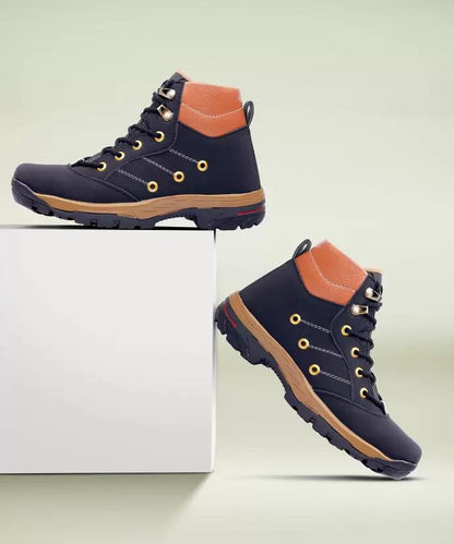 Elegant Men’s Formal Shoes | Premium Lace-Up | Comfortable Office & Party Wear. Trendy Dailywear Mens Casual Boots